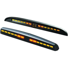 Парктроник Steel mate PTS810MM Black (8 датчиков), Цвет датчиков: черный, фото 