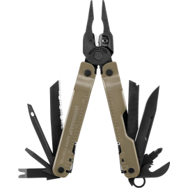 Мультитул  Leatherman Super Tool 300M Black/Coyote, чехол Molle черный (832762), Цвет: песочный, фото 