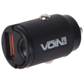 Автомобільний зарядний пристрій VOIN 30W, 1USB QC4.0 12/24V, фото 