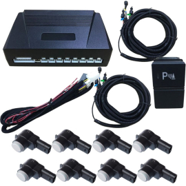 Штатный парктроник Brees HD- AC 9 8S для Honda Accord 9 (8 датчиков), фото 
