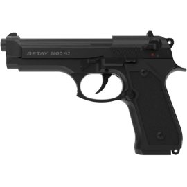 Пистолет стартовый Retay Mod.92 9мм Black, Цвет: Black, фото 