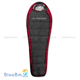 Спальный мешок Trimm Highlander Red/Dark Grey 185 R, фото 