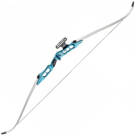 Лук рекурсивный Ek Archery Take Down 30 LBS голубой (для левши) (RE-019L), фото 