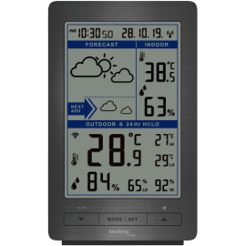 Метеостанція Technoline WS9485 Grey, фото 