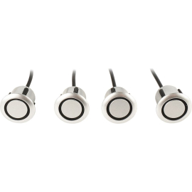 Парктроник Teyes R1 Silver (4 датчика), Цвет датчиков: серебристый, фото 