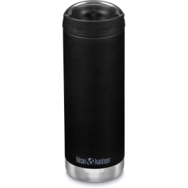 Термокружка Klean Kanteen TKWide Cafe Cap Black 473 мл (1008313), Цвет: черный, фото 