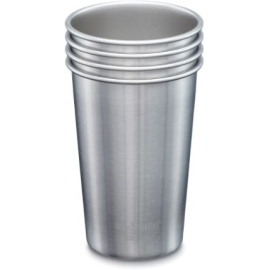 Набір стальних склянок Klean Kanteen Pint Cup 473 мл 4 шт (1005869), фото 