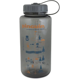 Фляга Pinguin Tritan Fat Bottle 2020 BPA-free 1 л Grey, Цвет: серый, фото 