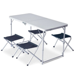 Набор складной мебели Pinguin Furniture Set Petrol, Цвет: синий, фото 