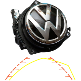 Камера заднего вида в эмблему Prime-X TR-05 для Volkswagen Golf, V, VI, Passat B6, B7, CC, Модель камеры: Prime-X, фото 