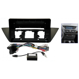 Переходная рамка + провода + CAN-модуль CraftAudio B-008N для BMW X1 (E84) 2009-2015, фото 