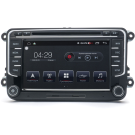 Штатная магнитола Prime-X 6110/7 1+16 для Volkswagen Amarok, Beetle, Caddy, EOS, Golf 5, 6, Jetta MK5, MK6 , Passat B6, B7, B8 USA, CC, Polo, Tiguan, Touran, Transporter T5, T6, Линейка: 1+16, фото 