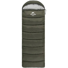 Спальник Naturehike U350 NH20MSD07 правый зеленый, фото 