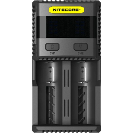 Зарядное устройство Nitecore SC2 с LED дисплеем (2 канала), фото 