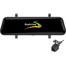 Видеорегистратор-зеркало Aspiring MAXI 4 SpeedCam накладное, фото 