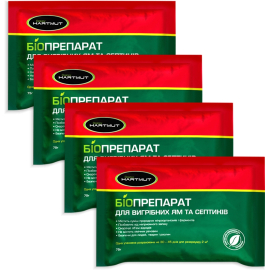 Биопрепарат для выгребных ям и септиков Doctor Hartmut 75 г, фото 