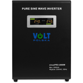 Источник беcперебойного питания VOLT POLSKA Sinus Pro 2000 W 24/230V (1400/2000W), фото 