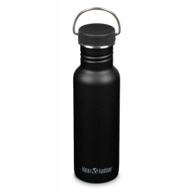 Бутылка для воды Klean Kanteen Classic Loop Cap 800 мл Black (1009193), Цвет: черный, фото 