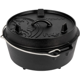 Казан-жаровня чугунная Petromax Dutch Oven ft4.5 на ножках 3,5 л (ft4.5), фото 