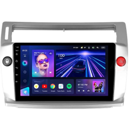 Штатная магнитола Teyes CC3 4+64Gb Citroen C4 LA LC C-Triomphe C-Quatre 2004-2014 9", Линейка: CC3, Модификация: 4+64Gb, Комплектация: Silver, фото 