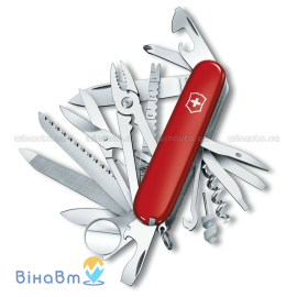 Швейцарський ніж Victorinox Swiss Champ 33 Red (1.6795), Інші варіанти: Red, фото 