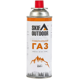 Газовый баллон Skif Outdoor цанговый 220 г (SO-GC-V220), фото 
