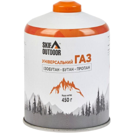 Газовый баллон Skif Outdoor резьбовой 450 г (SO-GC-T450), фото 