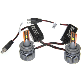 LED лампы QLine Ultra +200% H7 6000K 55W 12V, фото 