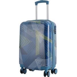 Чемодан Semi Line 20" S Blue Pattern (T5652-1), Размер чемодана: S, Цвет: синий, фото 