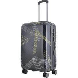 Чемодан Semi Line 24" M Black Pattern (T5651-2), Размер чемодана: M, Цвет: черный, фото 