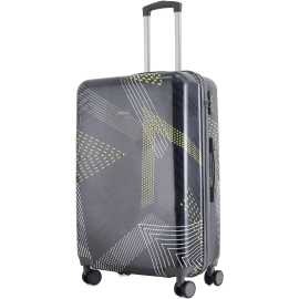 Чемодан Semi Line 28" L Black Pattern (T5651-3), Размер чемодана: L, Цвет: черный, фото 
