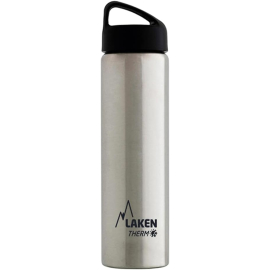 Термопляшка Laken Classic Thermo 0,75л Plain (TA7), Колір: сріблястий, фото 