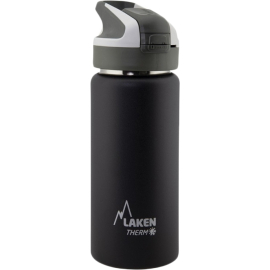 Термобутылка Laken Summit Thermo Bottle 0,5 л Black (TS5N), Цвет: черный, фото 