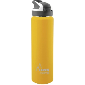 Термобутылка Laken Summit Thermo Bottle 0,75 л Yellow (TS7Y), Цвет: желтый, фото 