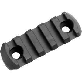 Планка Magpul Aluminum 5 Slots M-Lok System Weaver/Picatinny Black, фото 
