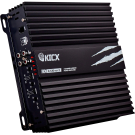 Автомобільний підсилювач Kicx RX 2.120 ver.2 2-канальний, фото 