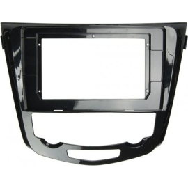 Переходная рамка QBR-F 0503-02 для Nissan X-Trail, Qashqai, Rogue 2013-2017 Automatic air conditioning (F1) 10", фото 