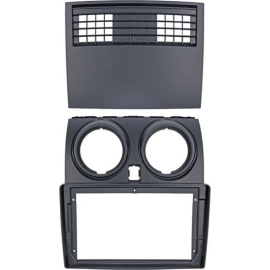 Переходная рамка QBR-F 0520-02 для Nissan Qashqai 1 J10 2006-2013 (F1) 9", фото 