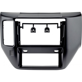 Переходная рамка QBR-F 0626-18 для Nissan Patrol Y61 2004-2021, Safari Y61 2004-2007 black (F2) 9", фото 