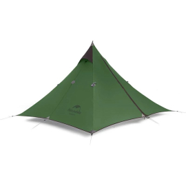 Палатка сверхлегкая с острой верхушкой Naturehike NH17T030-L темно-зеленый, фото 