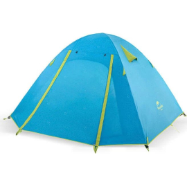 Палатка 2-местная Naturehike P-Series NH18Z022-P 210T/65D голубой, фото 