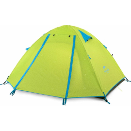 Палатка 2-местная Naturehike P-Series NH18Z022-P 210T/65D светло салатовый, фото 