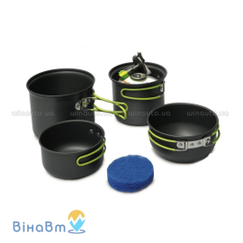 Набор посуды из анодированного алюминия Pinguin Double Alu (PNG 603), фото 