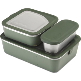 Набір ланч боксів Klean Kanteen Rise Family Food Box Set Sea Spray (3 шт.) (1010629), фото 