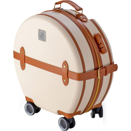 Чемодан Semi Line 24" M Ecru/Brown (T5670-3), Размер чемодана: M, Цвет: экрю, фото 