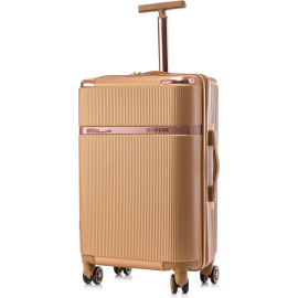 Чемодан Semi Line 24" M Gold (T5667-3), Размер чемодана: M, Цвет: золотистый, фото 