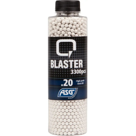 Страйкбольные шарики ASG Q Blaster 0,20г 3300шт White, фото 