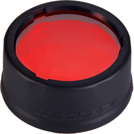 Диффузионный фильтр для фонарей Nitecore NFR26 26 мм, красный, Цвет: красный, фото 