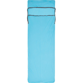 Вкладыш в спальник Sea to Summit Breeze Sleeping Bag Liner Insect Shield - Rectangular w/ Pillow Sleeve Turkish Tile Blue, фото 