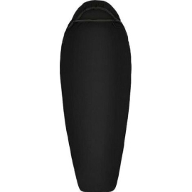 Вкладыш в спальник Sea to Summit Reactor Sleeping Bag Liner Mummy - S Beluga Black, фото 